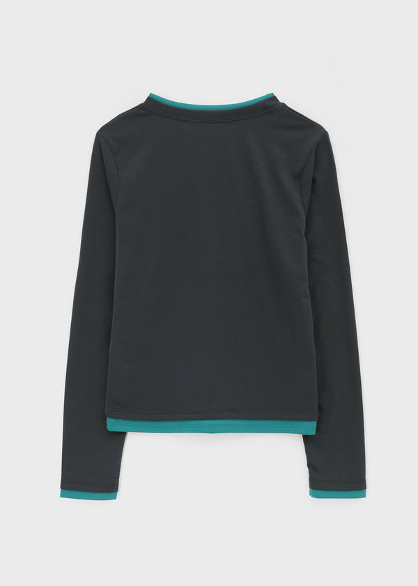 [MADE] Turon Layered Long Sleeve Tee