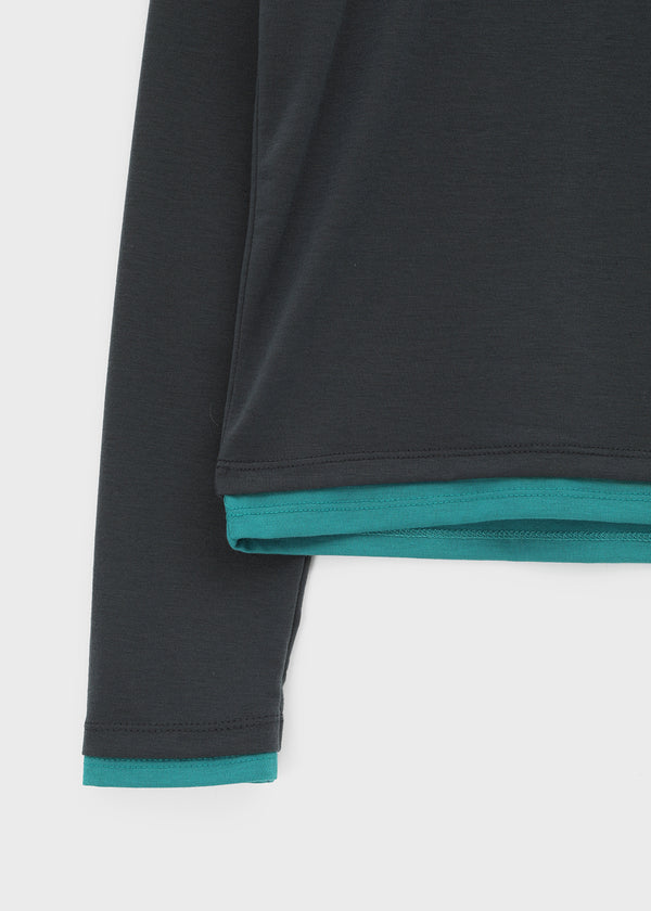 [MADE] Turon Layered Long Sleeve Tee