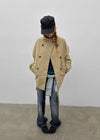 Baddie Low Washed Bootcut Denim Pants
