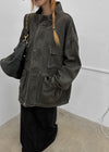 Fuzz Wash Cargo Field Jacket
