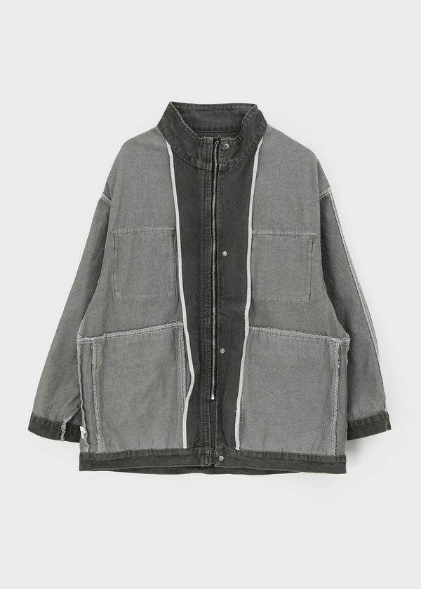 Fuzz Wash Cargo Field Jacket