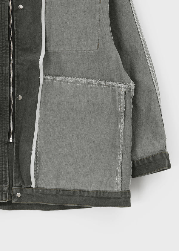 Fuzz Wash Cargo Field Jacket