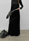 [MADE] Mibel Knit-like Maxi Long Skirt