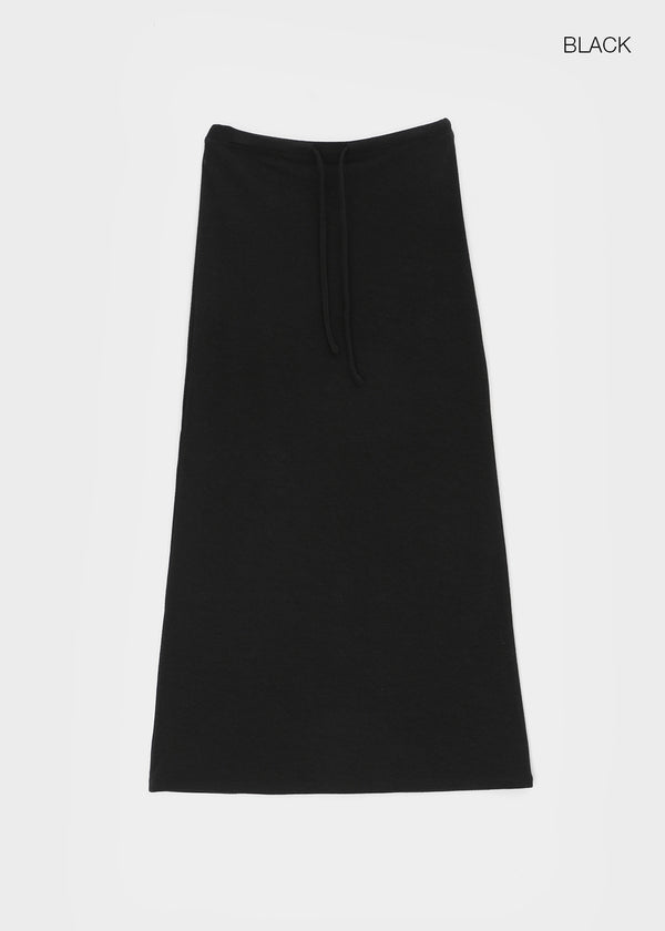 [MADE] Mibel Knit-like Maxi Long Skirt