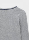 [MADE] Loate Henley Neck Stitch Long Sleeve Tee