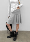 Odd Flare Midi Skirt