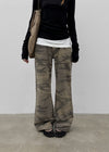 Want camo bootcut pants