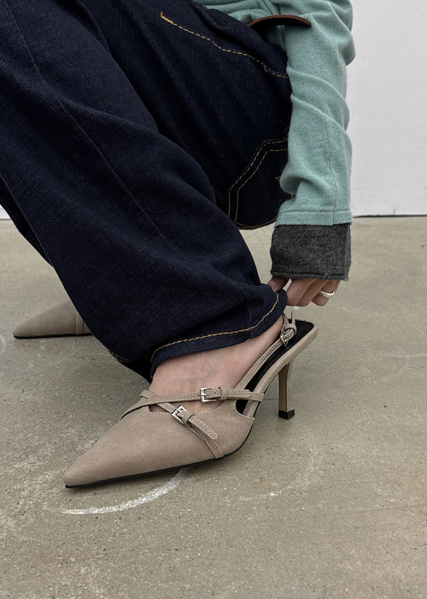 Odair buckle stiletto heels