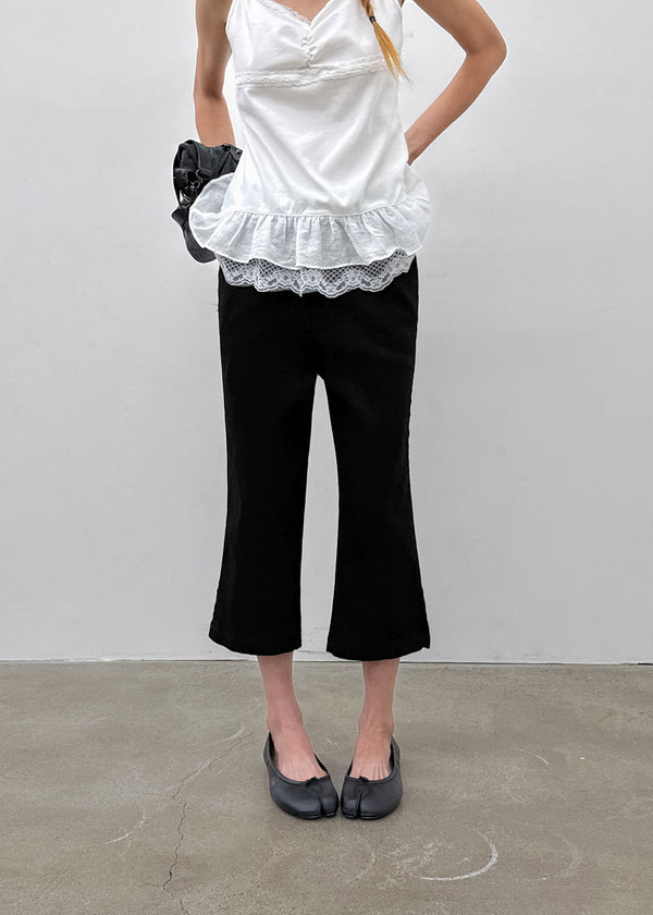 Tetsu Slit Capri Pants