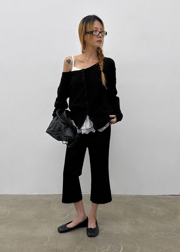 Tetsu Slit Capri Pants