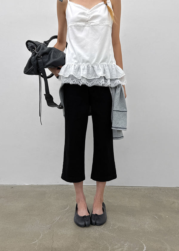 Tetsu Slit Capri Pants