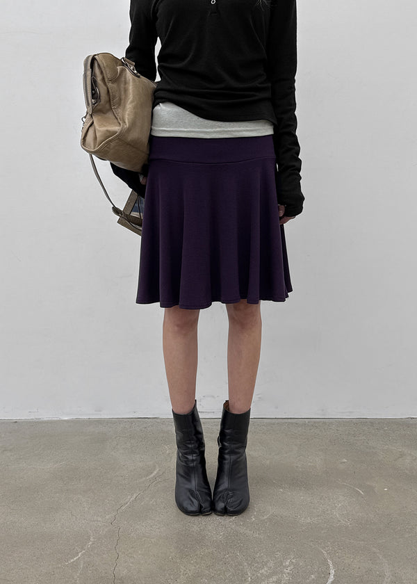Odd Flare Midi Skirt