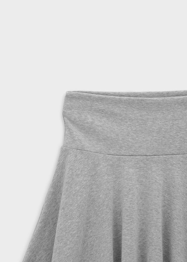 Odd Flare Midi Skirt