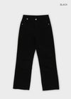 (UNISEX) SDU Washed Cut-out Cotton Pants