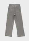 (UNISEX) SDU Washed Cut-out Cotton Pants