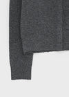 [MADE] Kimiu Wool Off-Shoulder Knit Cardigan