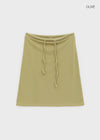 Day string midi skirt