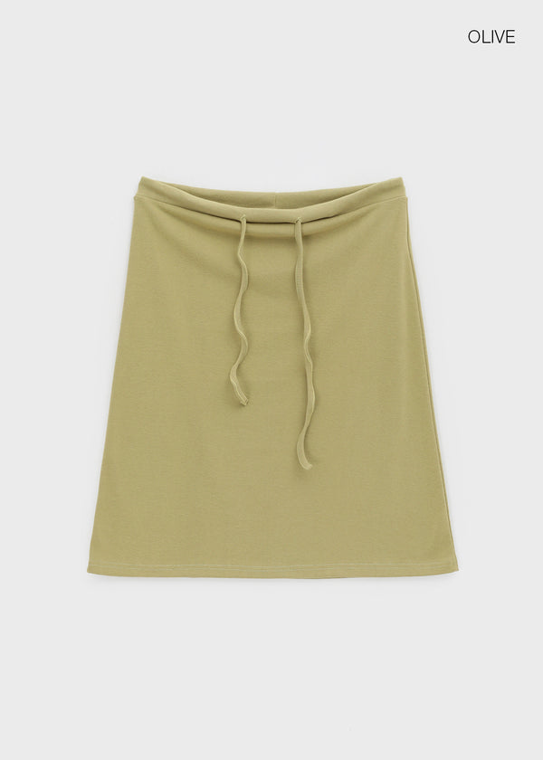 Day string midi skirt