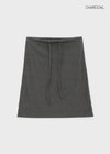 Day string midi skirt