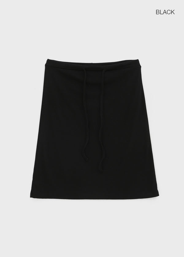 Day string midi skirt