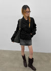 Romance double-button trench jacket