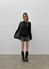 Romance double-button trench jacket