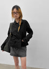Romance double-button trench jacket