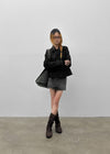 Romance double-button trench jacket