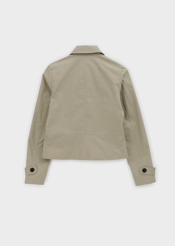 Romance double-button trench jacket