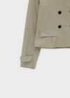 Romance double-button trench jacket