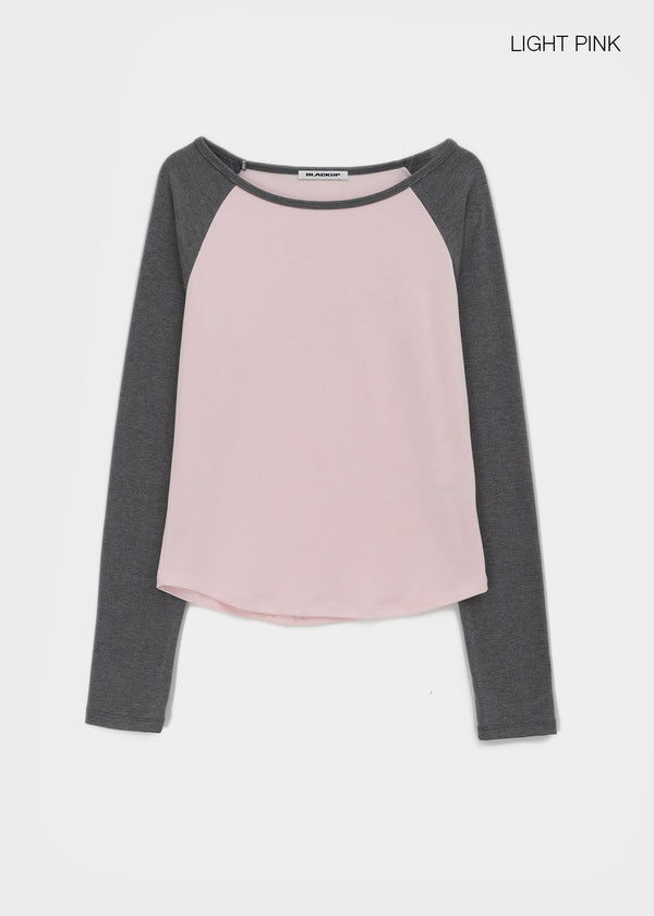 [MADE] Grande Soft Raglan Long Sleeve Tee
