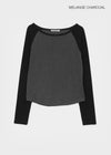 [MADE] Grande Soft Raglan Long Sleeve Tee