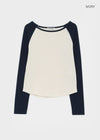 [MADE] Grande Soft Raglan Long Sleeve Tee