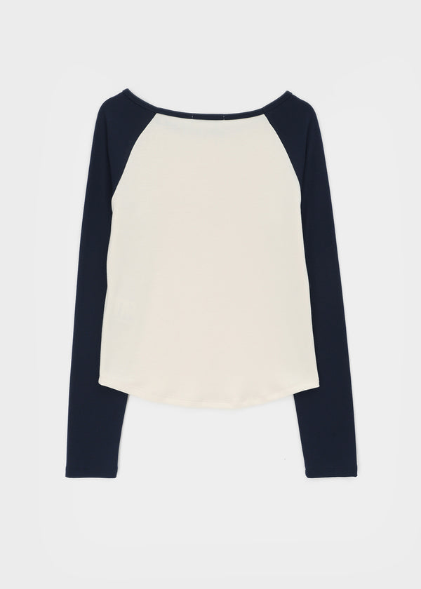 [MADE] Grande Soft Raglan Long Sleeve Tee