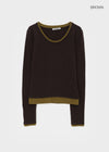 [MADE] Bassini Layered U-Neck Knit