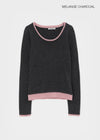 [MADE] Bassini Layered U-Neck Knit