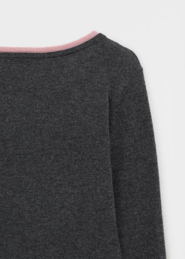 [MADE] Bassini Layered U-Neck Knit