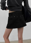 Dejeu studded miniskirt