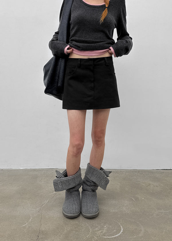 Dejeu studded miniskirt