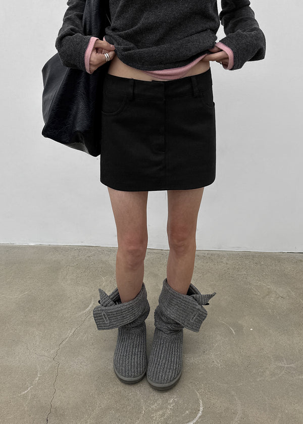Dejeu studded miniskirt