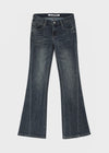 [MADE] Raffine Low-waist Bootcut Denim Pants
