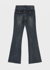 [MADE] Raffine Low-waist Bootcut Denim Pants
