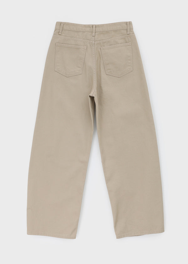 Chasy Semi-Balloon Wide Cotton Pants
