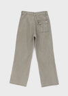Mulberry Cut-out Washed Wide Pants