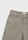 Mulberry Cut-out Washed Wide Pants