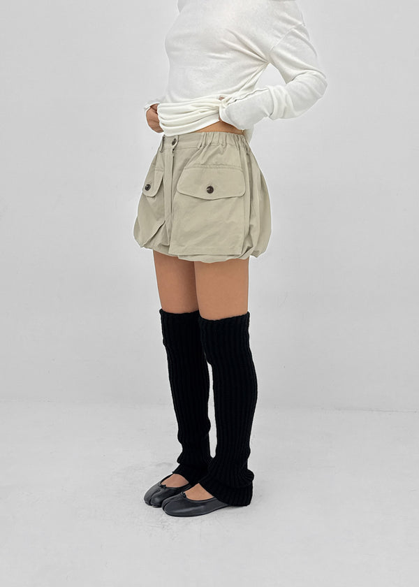 Bier Cargo Balloon Shorts