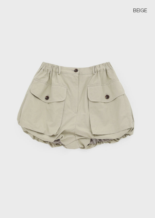 Bier Cargo Balloon Shorts