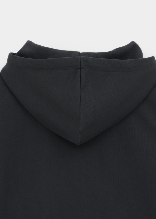 [MADE] Saniang Asymmetrical Rivet Zip-up Hoodie
