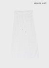 Berel folding maxi long skirt