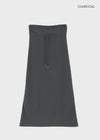 Berel folding maxi long skirt